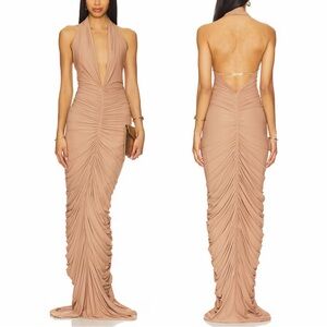 DEME BY GABRIELLA Susan Halterneck Dress